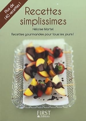 Imagen del vendedor de Recettes simplissimes - H?lo?se Martel a la venta por Book Hmisphres