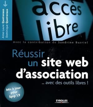 Seller image for R?ussir un site web d'association. Avec des outils libres ! - Anne-Laure Quatravaux for sale by Book Hmisphres