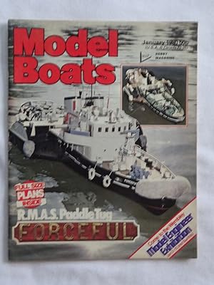 Seller image for Model Boats incorporating Model Maker, MAP Hobby Magazine. 1980, January. for sale by Tony Hutchinson
