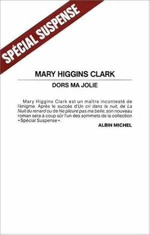 Bild des Verkufers fr Dors ma jolie - Mary Higgins Clark zum Verkauf von Book Hmisphres