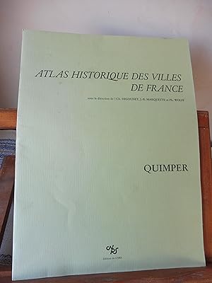 Bild des Verkufers fr ATLAS HISTORIQUE DES VILLES DE France QUIMPER zum Verkauf von librairie ESKAL