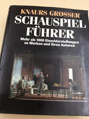Seller image for Knaurs Grosser Schauspielfhrer for sale by Berg-Berg Bcherwelt