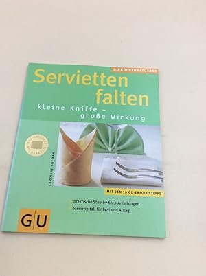 Servietten falten . KüchenRatgeber neu