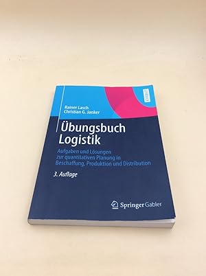 Seller image for bungsbuch Logistik: Aufgaben und Lsungen zur quantitativen Planung in Beschaffung, Produktion und Distribution for sale by Berg-Berg Bcherwelt