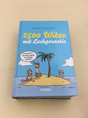 Bild des Verkufers fr 2500 Witze mit Lachgarantie zum Verkauf von Berg-Berg Bcherwelt