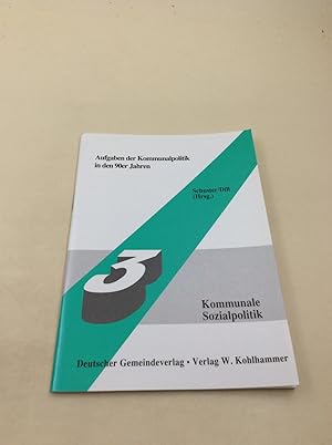 Imagen del vendedor de Kommunale Sozialpolitik a la venta por Berg-Berg Bcherwelt