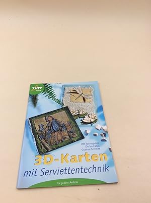 Bild des Verkufers fr 3D-Karten mit Serviettentechnik fr jeden Anlass zum Verkauf von Berg-Berg Bcherwelt