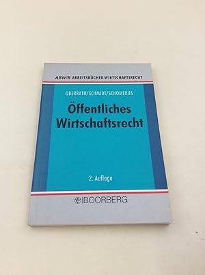 Seller image for ffentliches Wirtschaftsrecht for sale by Berg-Berg Bcherwelt