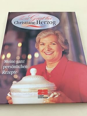 Bild des Verkufers fr Zu Gast bei Christiane Herzog zum Verkauf von Berg-Berg Bcherwelt