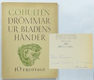 Drömmar ur bladens händer. 10 frottage.