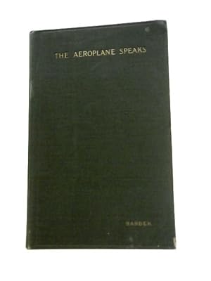 Seller image for The Aeroplane Speaks for sale by World of Rare Books