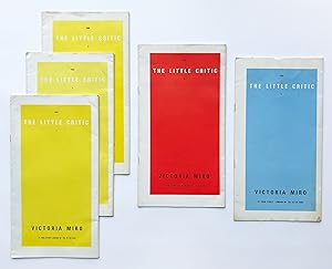 Seller image for The Little Critic no.1   no.5 (complete set) for sale by William Allen Word & Image