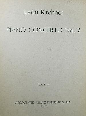Bild des Verkufers fr Piano Concerto No.2, Full Score zum Verkauf von Austin Sherlaw-Johnson, Secondhand Music