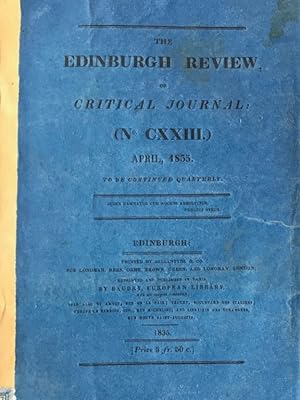 The Edinburgh Review, or critical journal. Nn. 123-232.