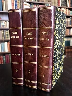 Storia di cento anni (1750-1850). Terza edizione.