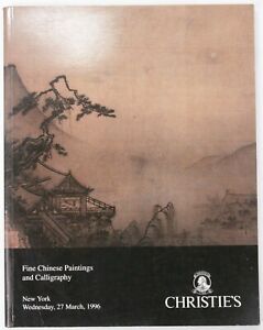 Imagen del vendedor de Fine Chinese paintings and calligraphy : New York, Wednesday, 27 March, 1996 a la venta por Joseph Burridge Books