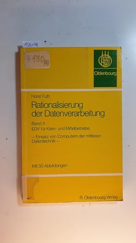 Bild des Verkufers fr Rationalisierung der Datenverarbeitung ; Bd. 10, EDV fr Klein- und Mittelbetriebe zum Verkauf von Gebrauchtbcherlogistik  H.J. Lauterbach