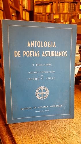 Bild des Verkufers fr ANTOLOGA DE POETAS ASTURIANOS. 1 POESA EN BABLE. zum Verkauf von Libreria Boulandier