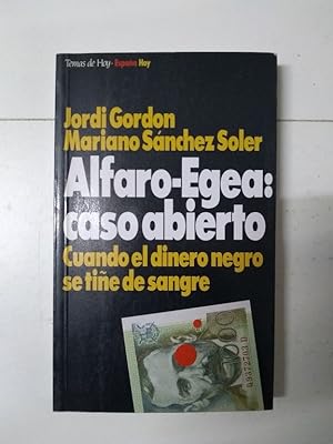 Image du vendeur pour Alfaro-Egea: caso abierto mis en vente par Libros Ambig