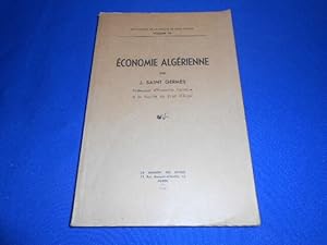 Imagen del vendedor de Economie Algrienne a la venta por Emmanuelle Morin