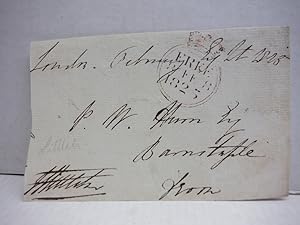 Seller image for 1825: EDWARD JOHN LITTLETON, 1st BARON OF HATHERTON SIGNED ADDRESS PANNEL for sale by Imperial Books and Collectibles