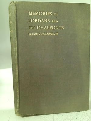Seller image for Memories of Jordans and the Chalfonts for sale by World of Rare Books