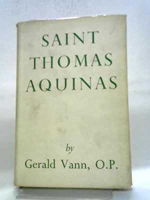 Bild des Verkufers fr Saint Thomas Aquinas zum Verkauf von World of Rare Books