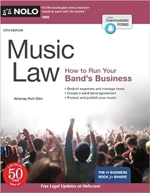 Seller image for Music Law: How to Run Your Band's Business (Paperback) for sale by Grand Eagle Retail