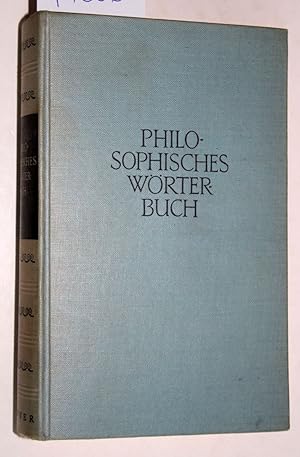 Philosophisches Wörterbuch.