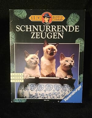 Seller image for Schnurrende Zeugen - Krimi-Puzzle: Lesen, Legen, Lösen for sale by ANTIQUARIAT Franke BRUDDENBOOKS
