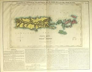 Geographical, statistical, and historical map of Porto Rico and the Virgin Islands