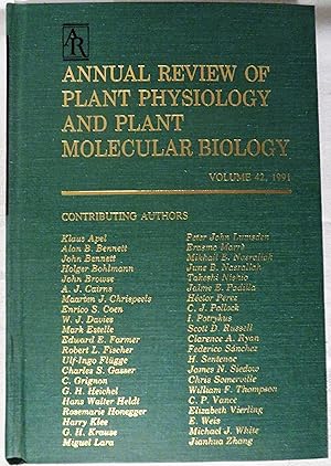 Immagine del venditore per Annual Review of Plant Physiology and Plant Molecular Biology, Volume 42, 1991 venduto da Book Catch & Release