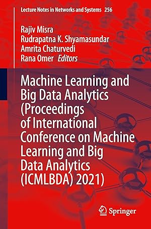 Immagine del venditore per Machine Learning and Big Data Analytics (Proceedings of International Conference on Machine Learning and Big Data Analytics (ICMLBDA) 2021) venduto da moluna
