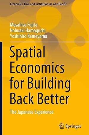 Seller image for Spatial Economics for Building Back Better for sale by moluna