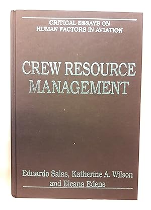 Bild des Verkufers fr Crew Resource Management. Critical Essays. zum Verkauf von Der Buchfreund