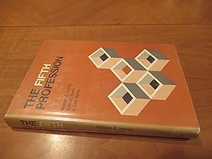 Image du vendeur pour The Fifth Profession: Becoming A Psychotherapist (The Jossey-Bass Behavioral Science Series) mis en vente par Arroyo Seco Books, Pasadena, Member IOBA