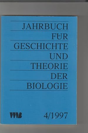 Bild des Verkufers fr Jahrbuch fr Geschichte und Theorie der Biologie 4 / 1997 in Verbindung mit d. Deutschen Gesellschaft fr Geschichte u. Theorie der Biologie. zum Verkauf von Elops e.V. Offene Hnde