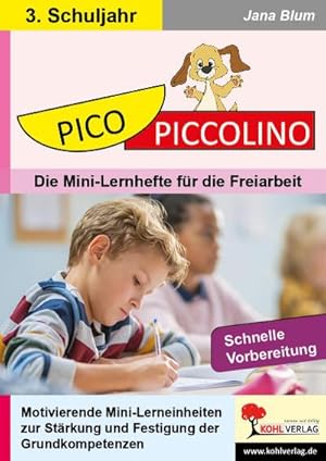 Bild des Verkufers fr PICO-Piccolino / Klasse 3 : Die Mini-Lernreihe fr die Freiarbeit Mathematik zum Verkauf von AHA-BUCH GmbH