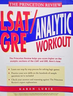 Immagine del venditore per LSAT/GRE ANALYTIC WORKOUT. venduto da Livraria Castro e Silva