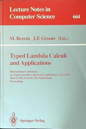 Image du vendeur pour Typed Lambda Calculi and Applications mis en vente par Librodifaccia