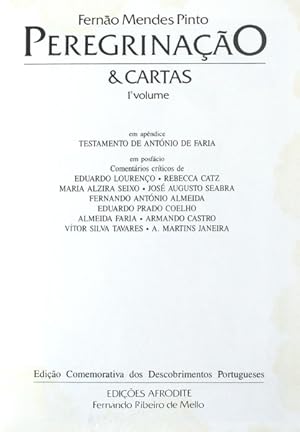 Seller image for PEREGRINAO & CARTAS. [ENCADERNADO] for sale by Livraria Castro e Silva