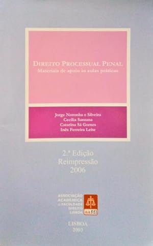 Seller image for DIREITO PROCESSUAL PENAL. for sale by Livraria Castro e Silva