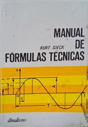 Imagen del vendedor de MANUAL DE FRMULAS TCNICAS. a la venta por Livraria Castro e Silva