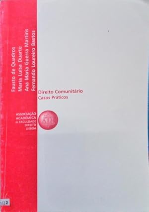 Seller image for DIREITO COMUNITRIO, CASOS PRTICOS. for sale by Livraria Castro e Silva