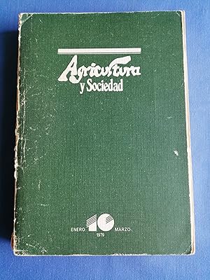 Imagen del vendedor de Agricultura y Sociedad. 10, enero-marzo 1979 a la venta por Perolibros S.L.