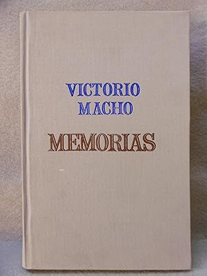 Imagen del vendedor de MEMORIAS. a la venta por Auca Llibres Antics / Yara Prez Jorques