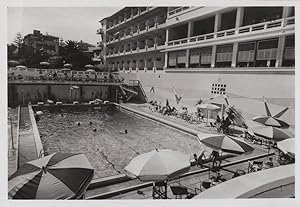 Bild des Verkufers fr Estoril Hotel Atlantico Schwimmbad Swimming Pool Portugal Postcard zum Verkauf von Postcard Finder