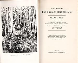 Image du vendeur pour A History of the Birds of Hertfordshire mis en vente par Michael Moons Bookshop, PBFA