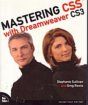 Seller image for Mastering CSS with Dreamweaver CS3 for sale by unifachbuch e.K.