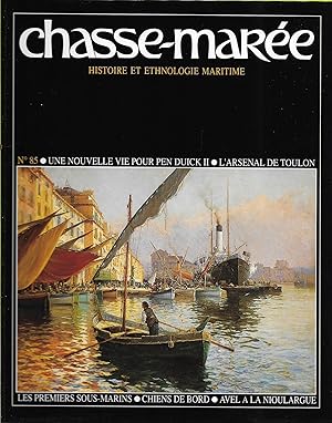 Imagen del vendedor de Revue "Le Chasse-Mare" (histoire et ethnologie maritime) n85, dcembre 1994 [La Nioulargue, arsenal de Toulon, sous-marins, Robert Fulton, Pen Duick II, Beg-Rohu, Tabarly, Roberto Valturio, William Bourne, Cornelius van Drebbel, Borelli, Jean-Baptiste Chabert, Dionis du Sjour, David Bushnell] a la venta por Bouquinerie "Rue du Bac"